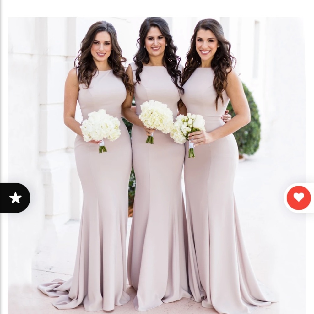 Dusty Rose Bridesmaid dress